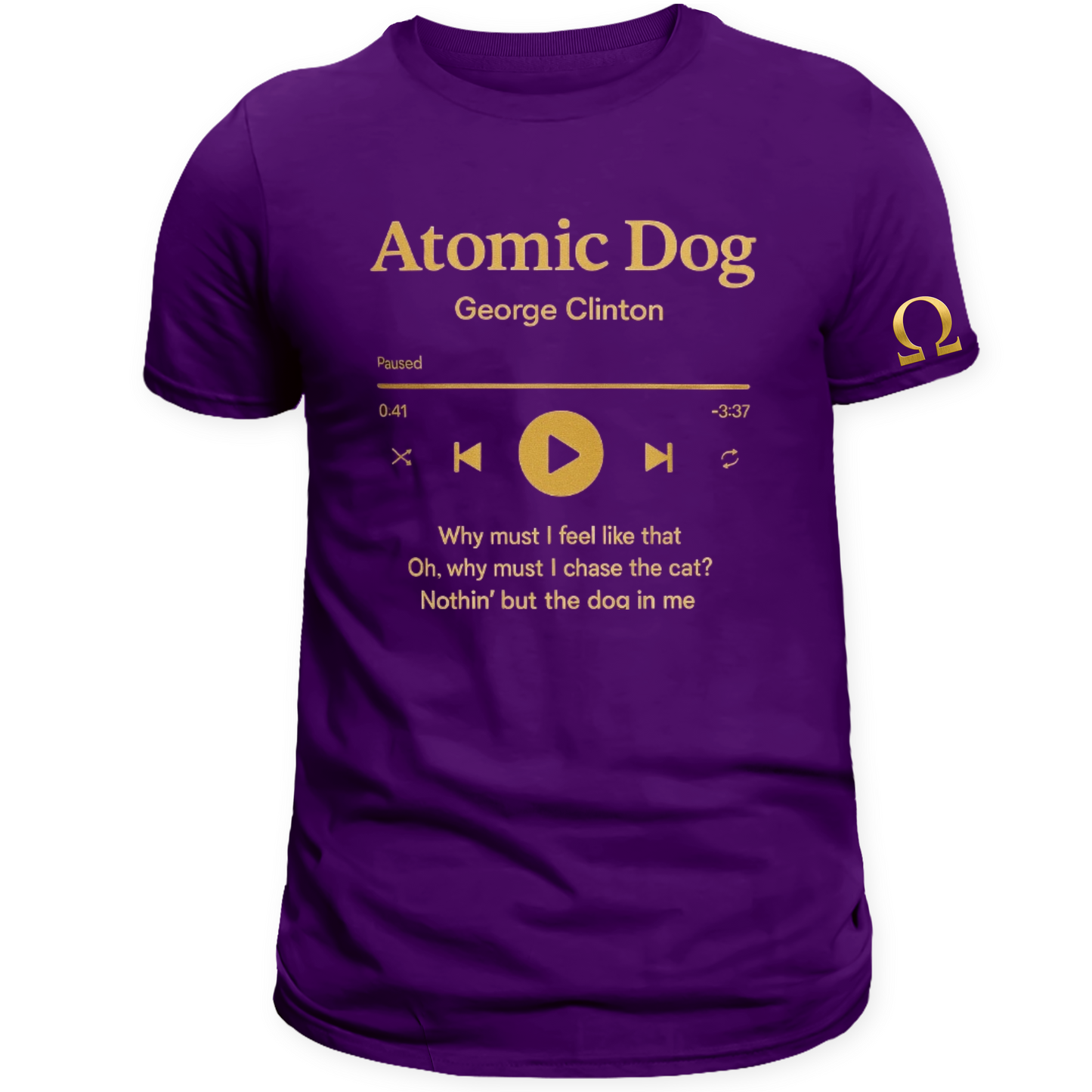 Atomic Dog Play - Omega Psi Phi Shirt