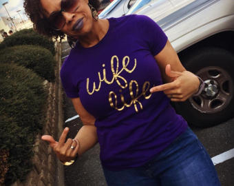 Wife Life Omega Wife Tshirt