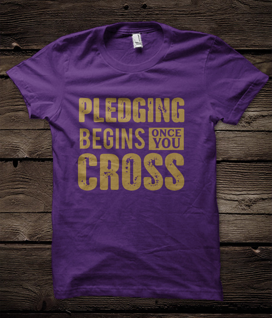 Pledging begins - Omega Psi Phi Shirt