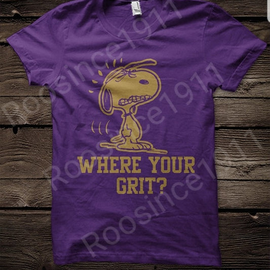 Where your grit Tee - Omega Psi Phi Shirt