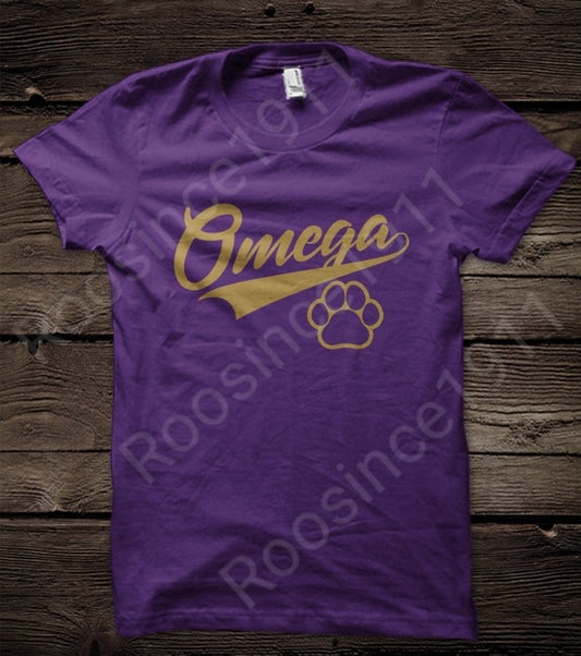 Paws  - Omega Psi Phi Shirt