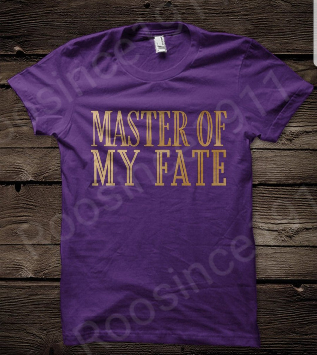 Master of my Fate - Omega Psi Phi Shirt