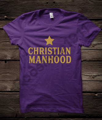 Christian Manhood Tee - Omega Psi Phi Shirt